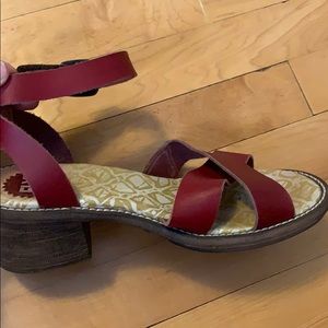 Fly London Chunky Heel Sandals